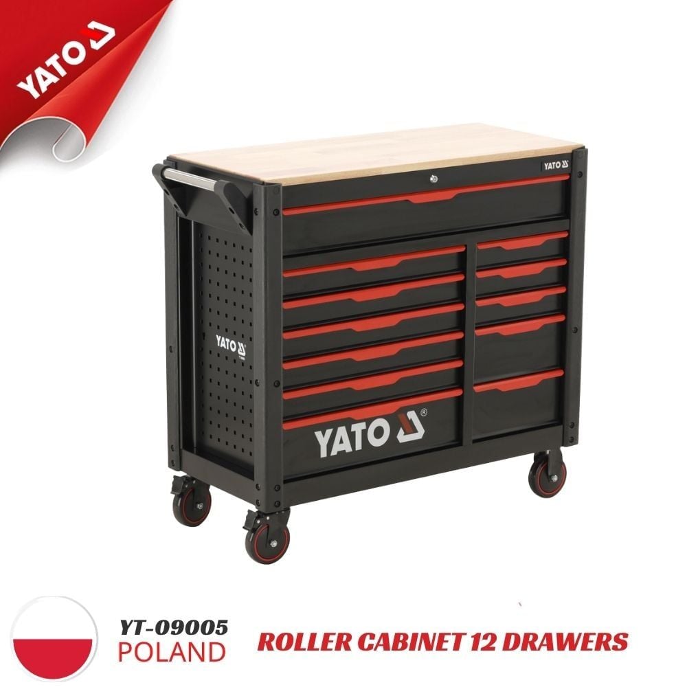  Tủ Đựng Đồ Nghề Cao Cấp 12 Ngăn YATO YT-09005 