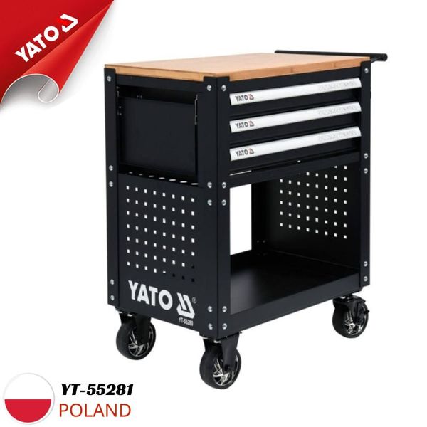 Tủ đựng đồ nghề cao cấp 3 ngăn Yato YT-55281