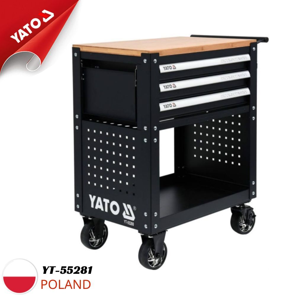  Tủ đựng đồ nghề cao cấp 3 ngăn Yato YT-55281 