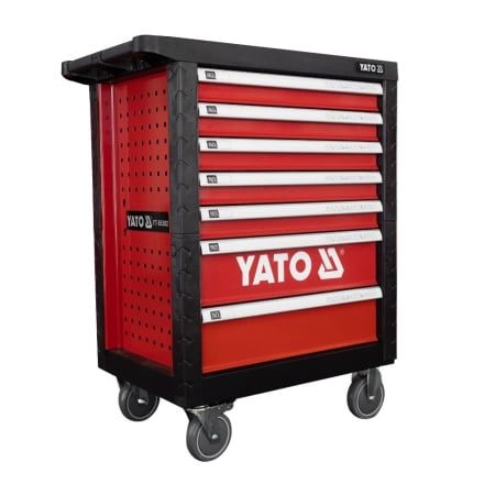 Tủ đựng đồ nghề CAO CẤP 7 ngăn Yato YT-5530S-R-7 - Ba Lan