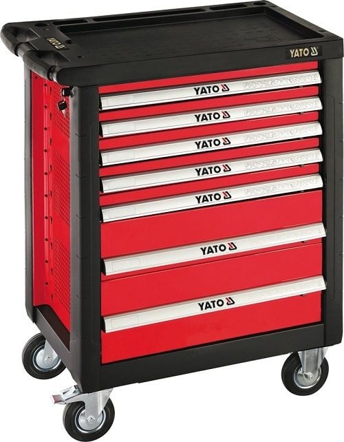  Tủ đựng đồ nghề CAO CẤP 7 ngăn Yato YT-5530S-R-7 