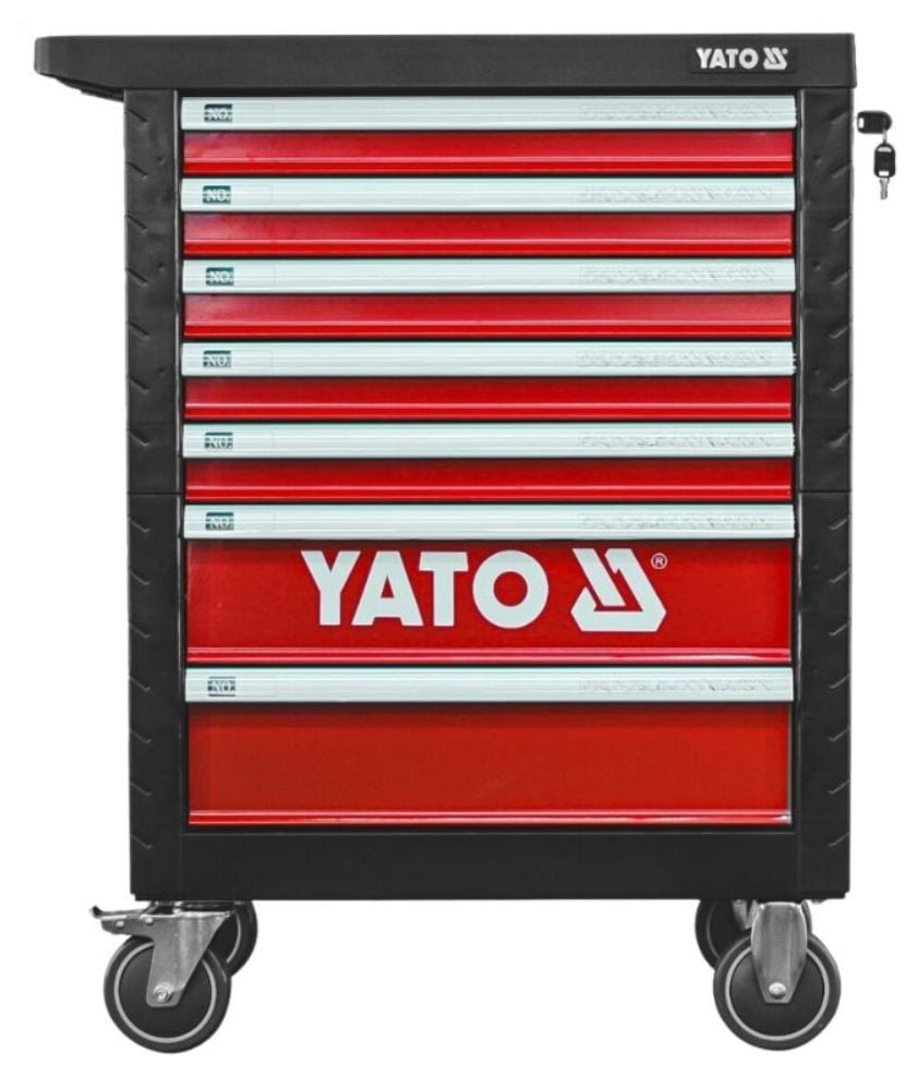  Tủ đựng đồ nghề CAO CẤP 7 ngăn Yato YT-5530S-R-7 