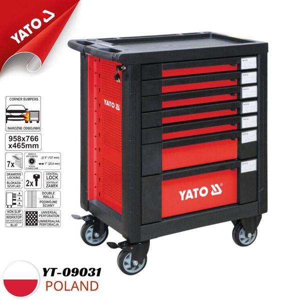 Tủ đựng đồ nghề cao cấp 7 ngăn Yato YT-09031