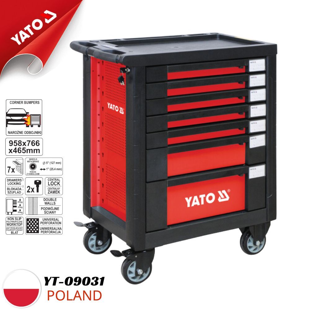  Tủ đựng đồ nghề cao cấp 7 ngăn Yato YT-09031 