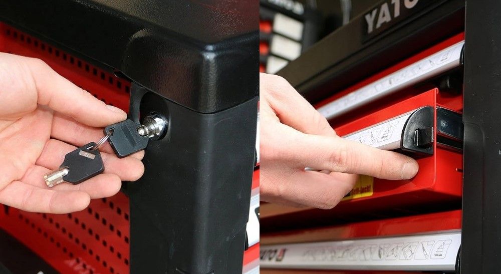  Tủ ngang đựng đồ nghề 4 ngăn Yato YT-09152 