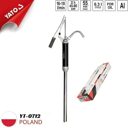  Bơm dầu nhớt dùng tay dạng piston Yato YT-0712 