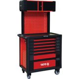  Tủ đựng đồ nghề cao cấp 8 ngăn có giá treo Yato YT-09008 