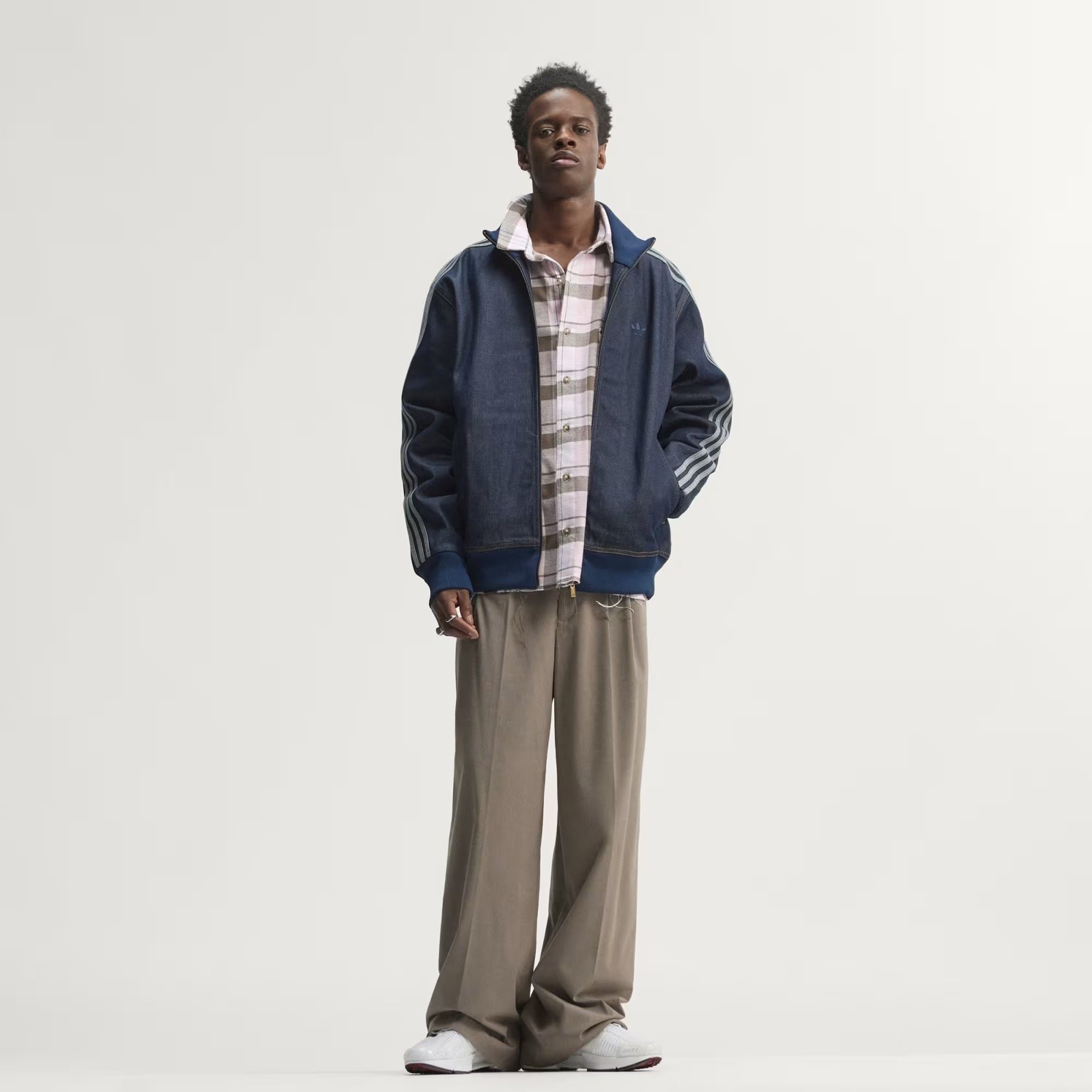  ÁO TRACK TOP NAM ADIDAS FIREBIRD ADICOLOR RAW DENIM - KS4971 