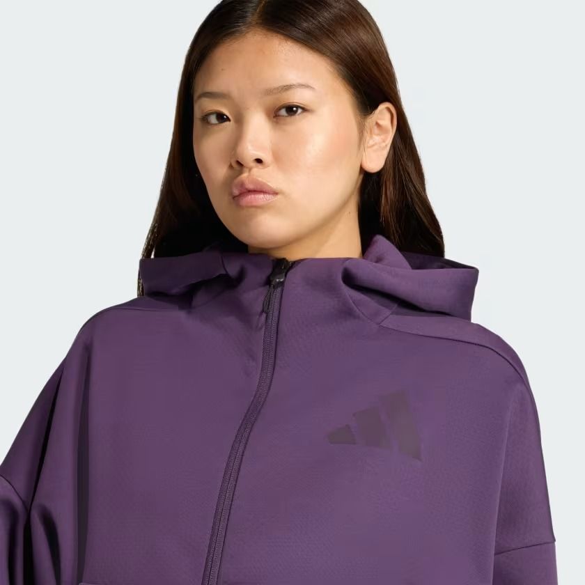  Áo hoodie Nữ adidas Z.N.E. khoá kéo 