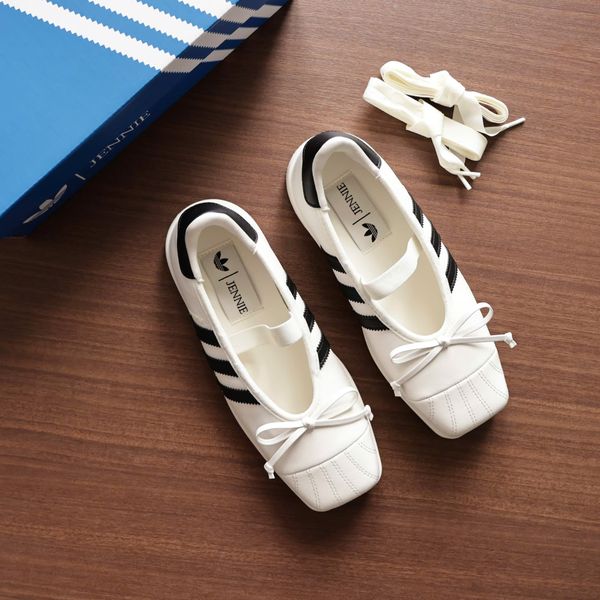  GIÀY ORIGINALS NỮ ADIDAS BALLET BY JENNIE SUPERSTAR SQ - LB3786 