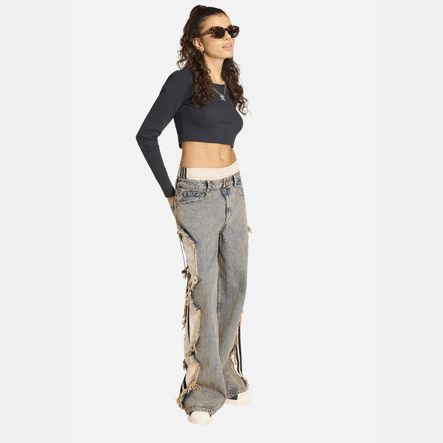  Quần Dài Nữ Denim 