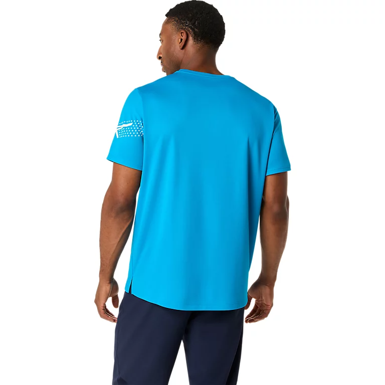  Áo T-shirt poly Nam ASICS  2011D458.400 