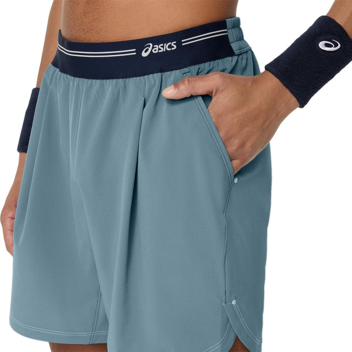  Quần short chun poly Nam ASICS 2041A382.020 