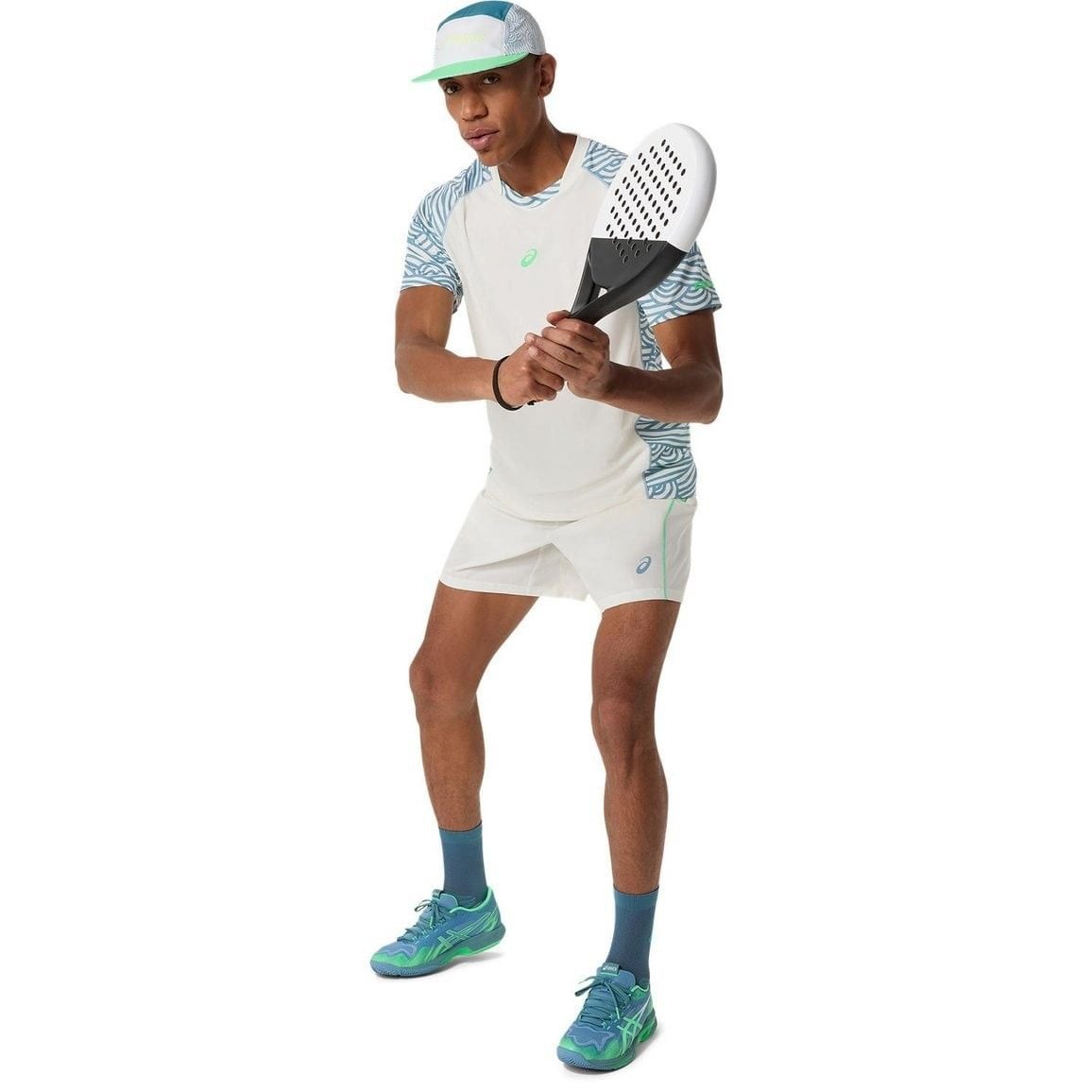  Áo T-shirt poly Nam ASICS 2041A385.100 