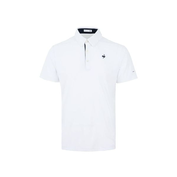  Áo polo cộc tay có cổ nam Le Coq Sportif - LT6SHS40MV-WH00 