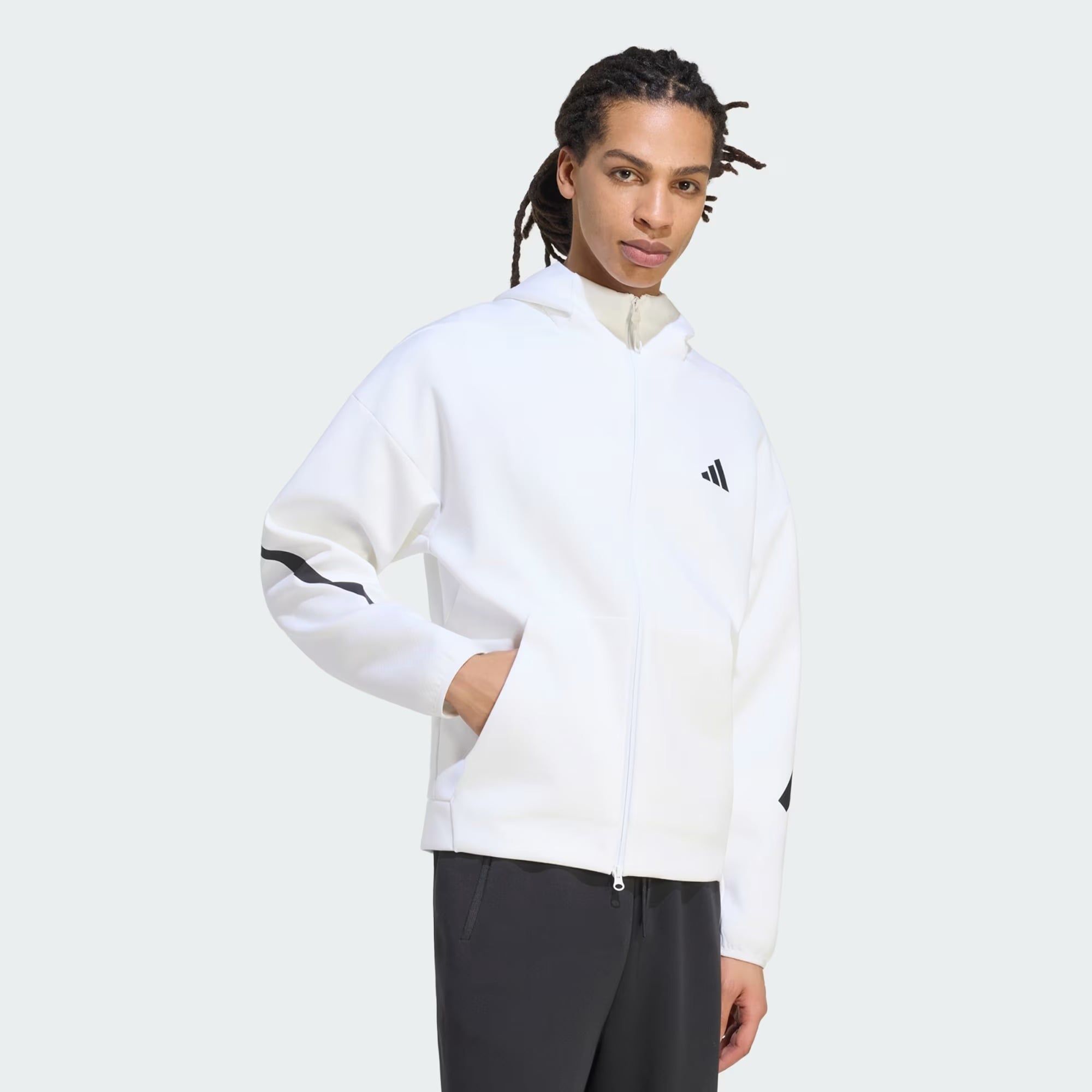  ÁO TRACK TOP NAM ADIDAS Z.N.E. KHÓA KÉO DỌC THÂN - KF6439 