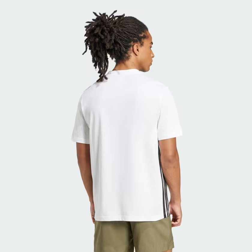  Áo Thun Nam Single Jersey 3 Sọc Essentials 