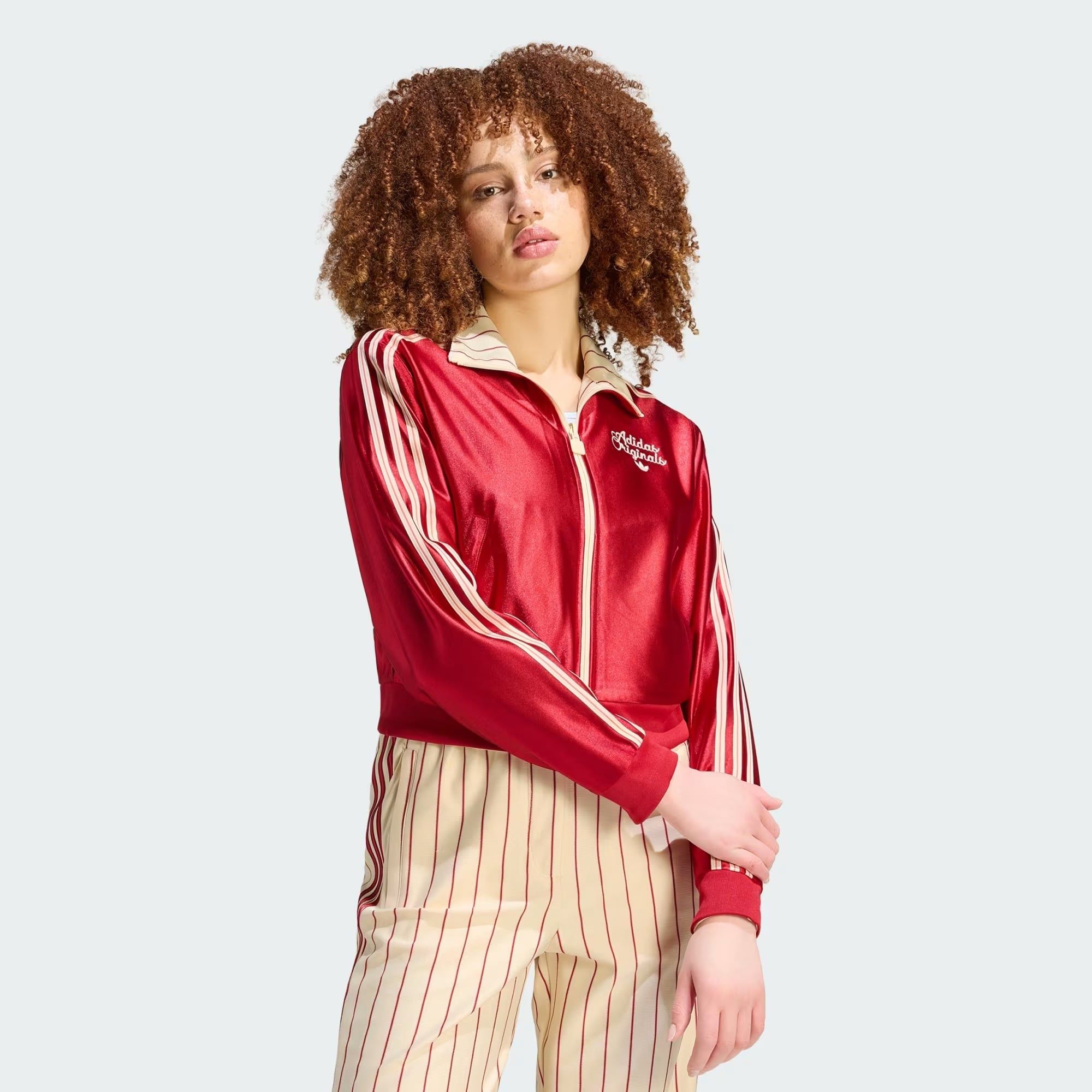  ÁO TRACK TOP NỮ ADIDAS HAI MẶT FIREBIRD - KT1850 