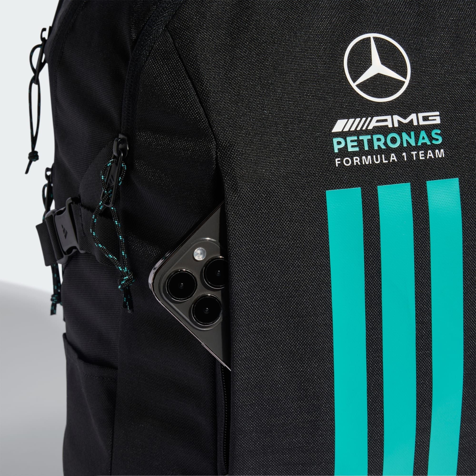  BALO ADIDAS 3 GẠCH MERCEDES - AMG PETRONAS FORMULA 1 DNA - KF1774 