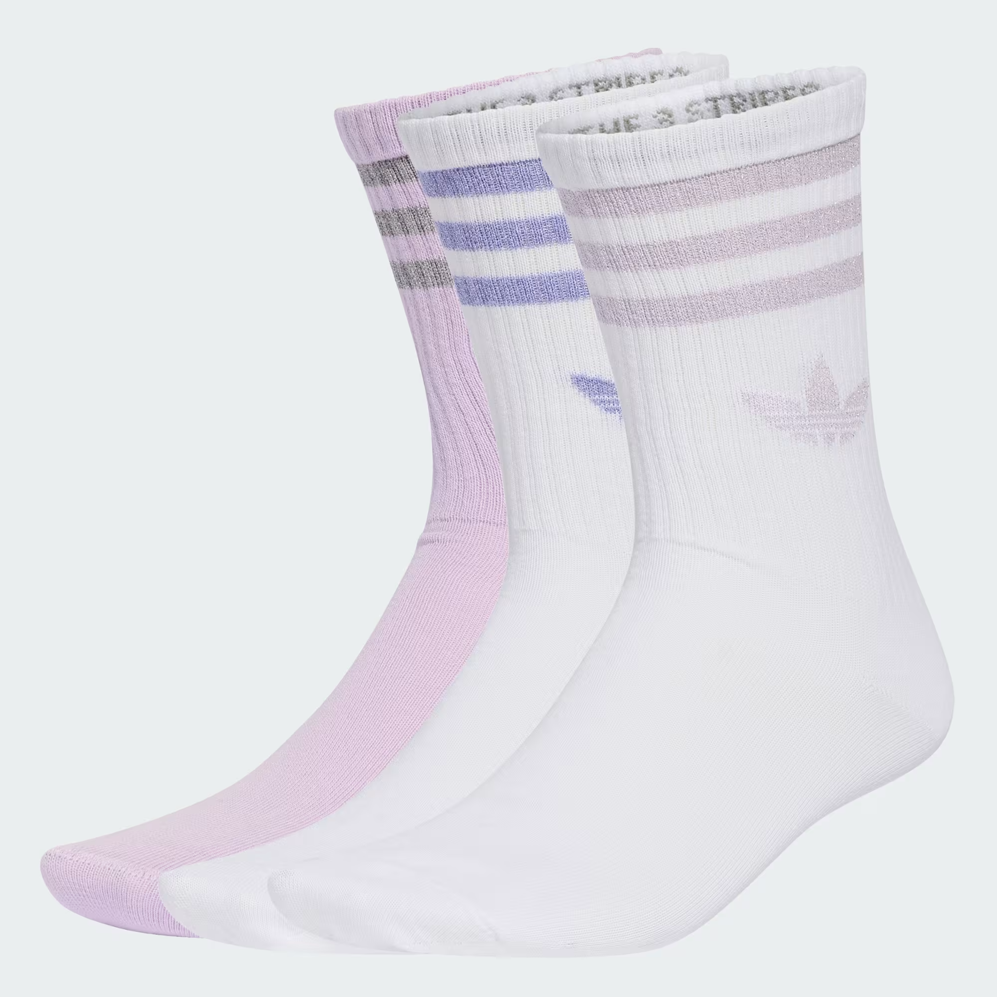  SET TẤT CAO CỔ UNISEX ADIDAS 3S GLITTER - KR4217 