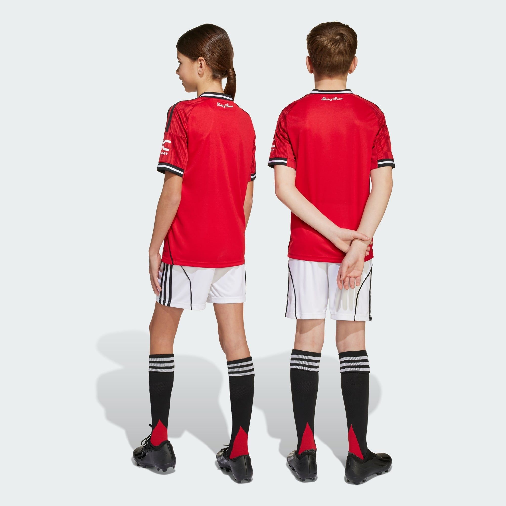  Quần Short Trẻ Em Sân Nhà Manchester United 25/26 