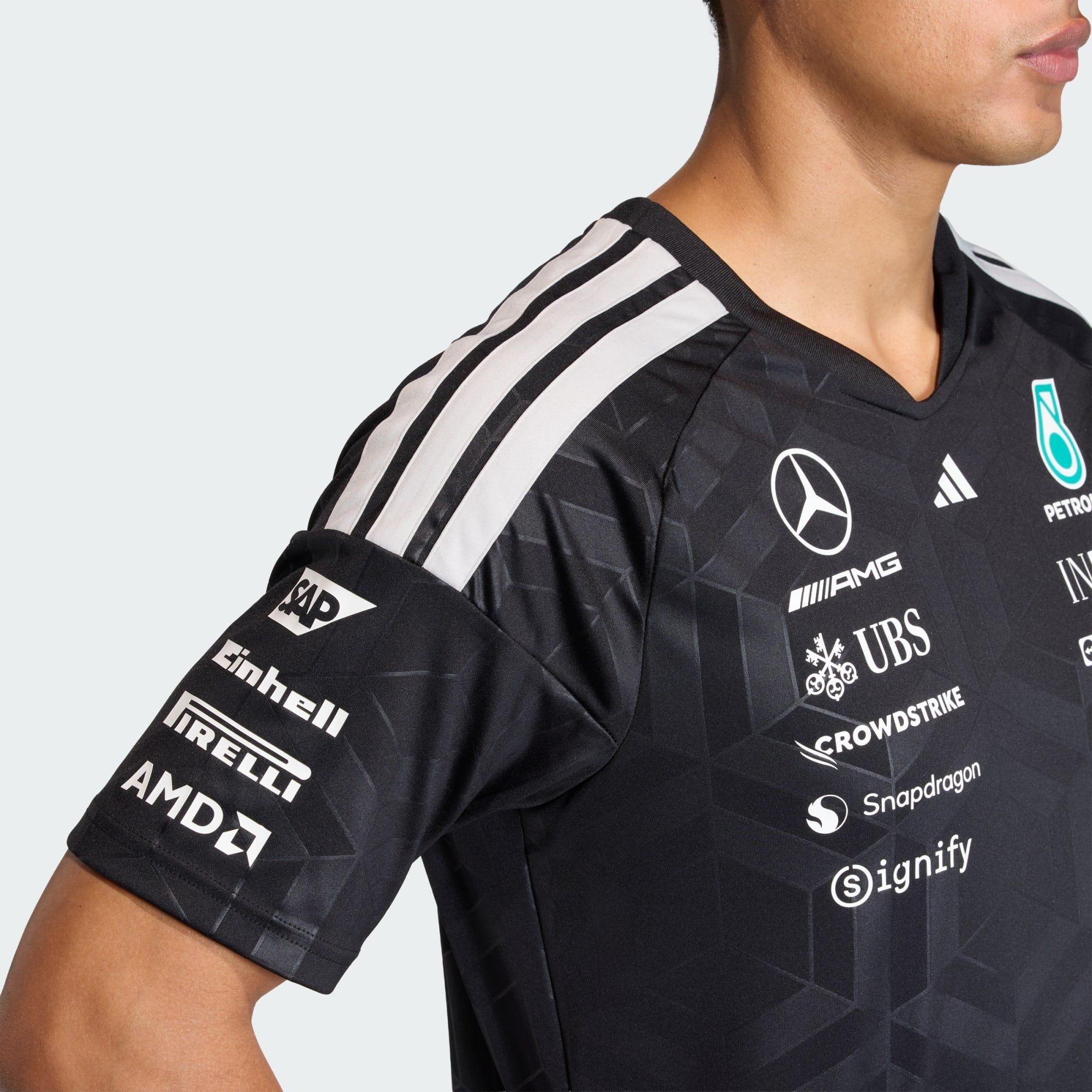  Áo Đấu Nam Tay Đua Mercedes - Amg Petronas Formula 1 Team 