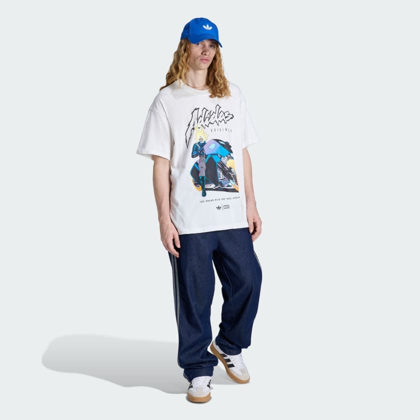  Áo Thun Nam adidas_Marvel_Ghost Rider Oversize 