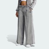  QUẦN DÀI NỮ ADIDAS DENIM PLEATS WIDE LEG PANTS - LF3777 
