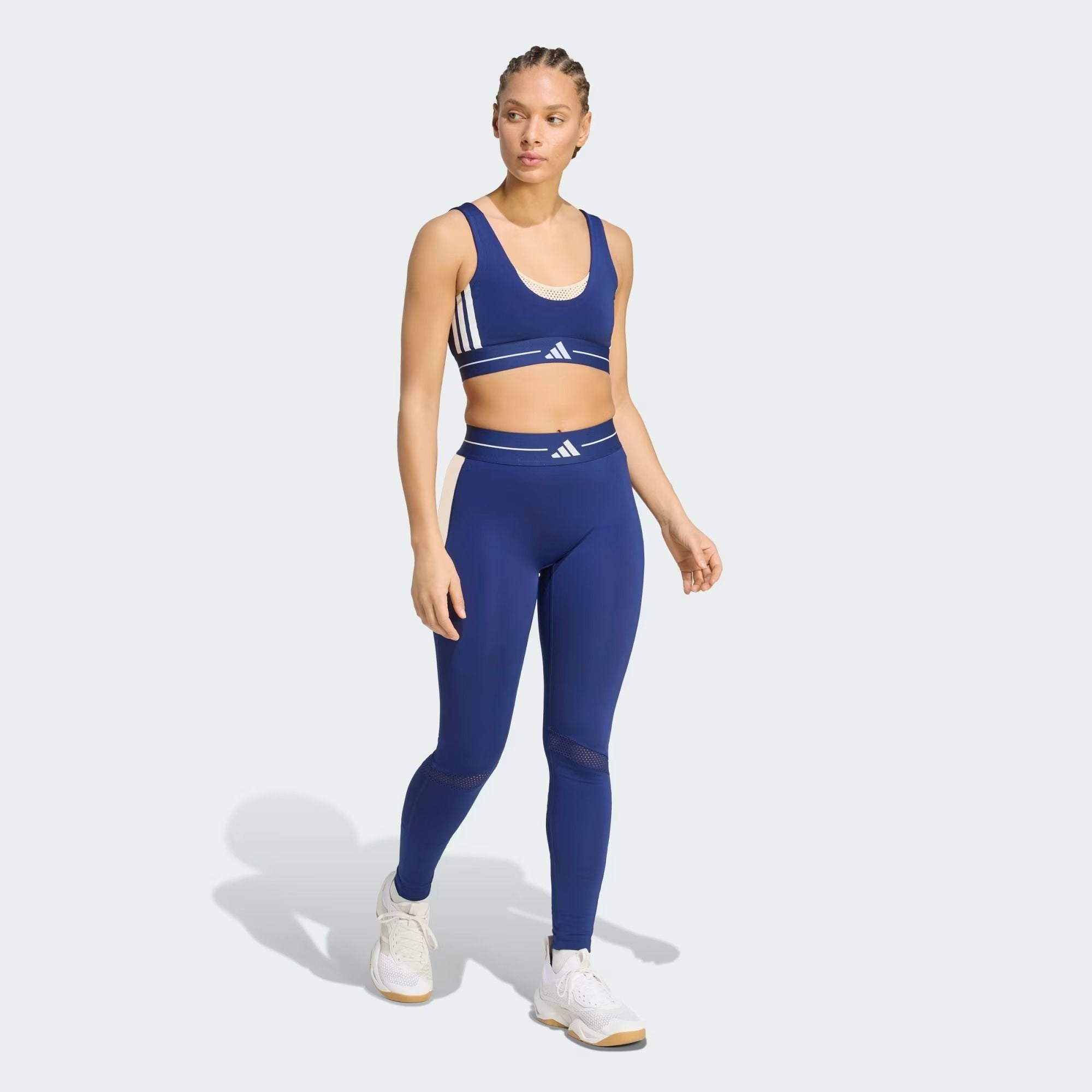 ÁO BRA NỮ ADIDAS HYPERGLAM 3-STRIPES COLOR BLOCK - KQ5751 