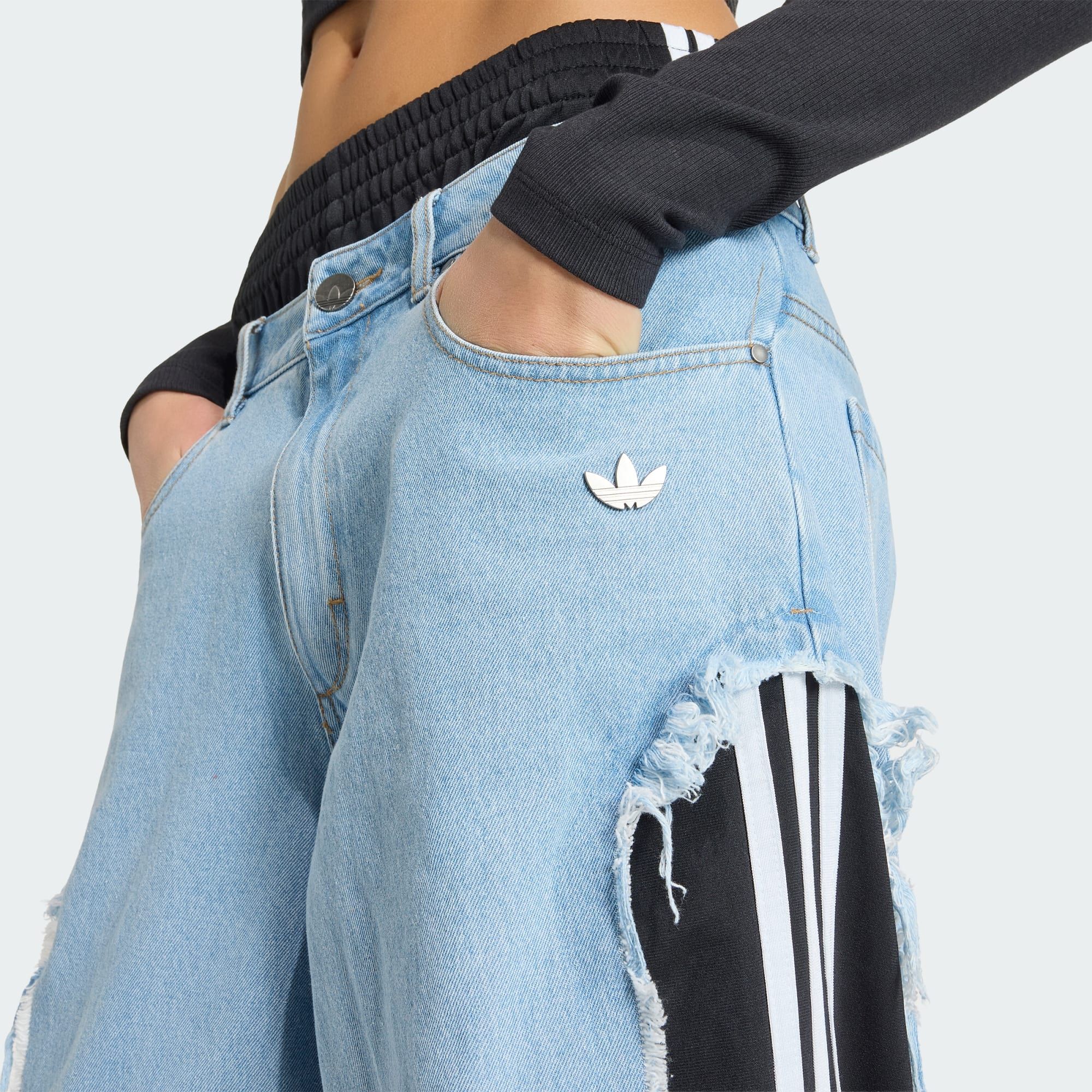  QUẦN DÀI NỮ ADIDAS DENIM ADILENIUM 5.0 DECONSTRUCTED - KY5192 