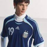  Áo Đấu Nam Sân Khách Argentina 2006 Phiên Bản Messi 