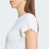  ÁO THUN NỮ BABY TEE ESSENTIALS SCALLOPED EDGE 