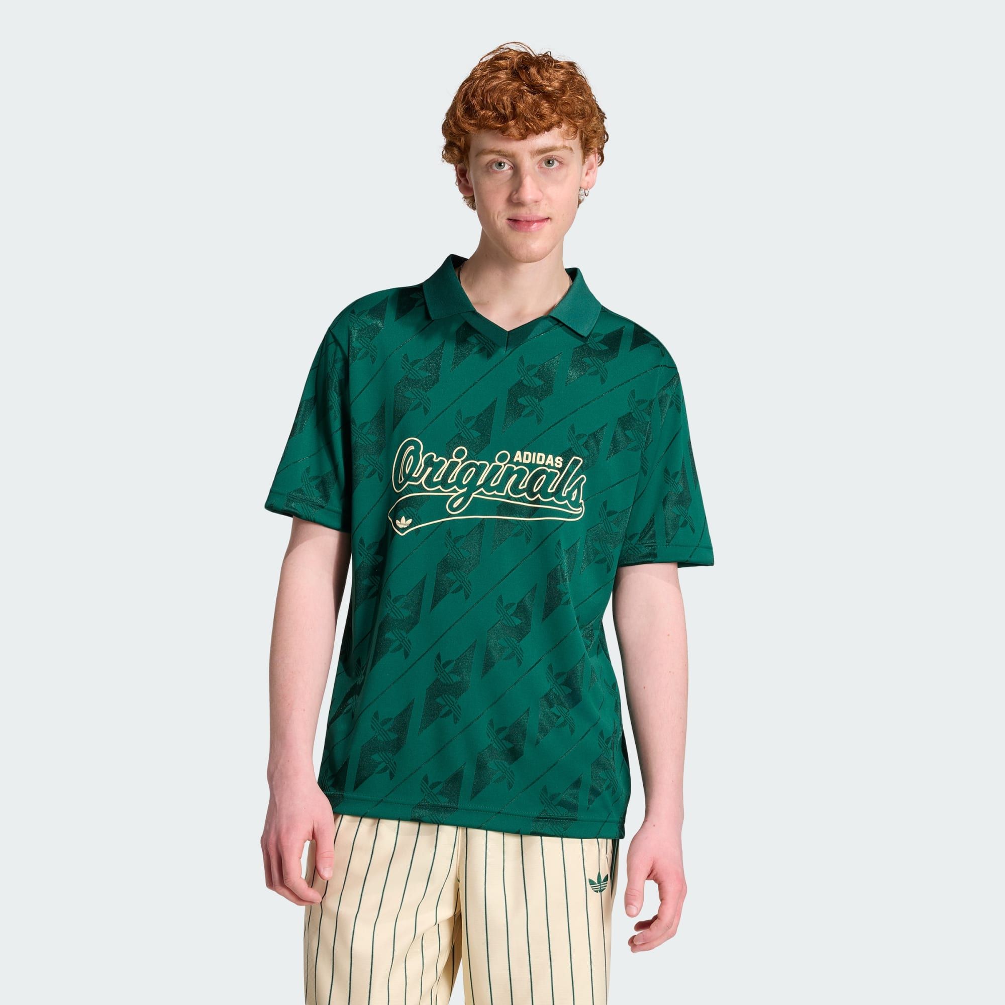  ÁO ĐẤU NAM ADIDAS BÓNG ĐÁ JACQUARD ORIGINALS - KT4286 