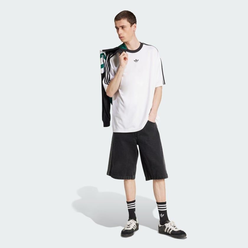  Áo Thun Nam Đấu Jacquard adidas Adicolor 