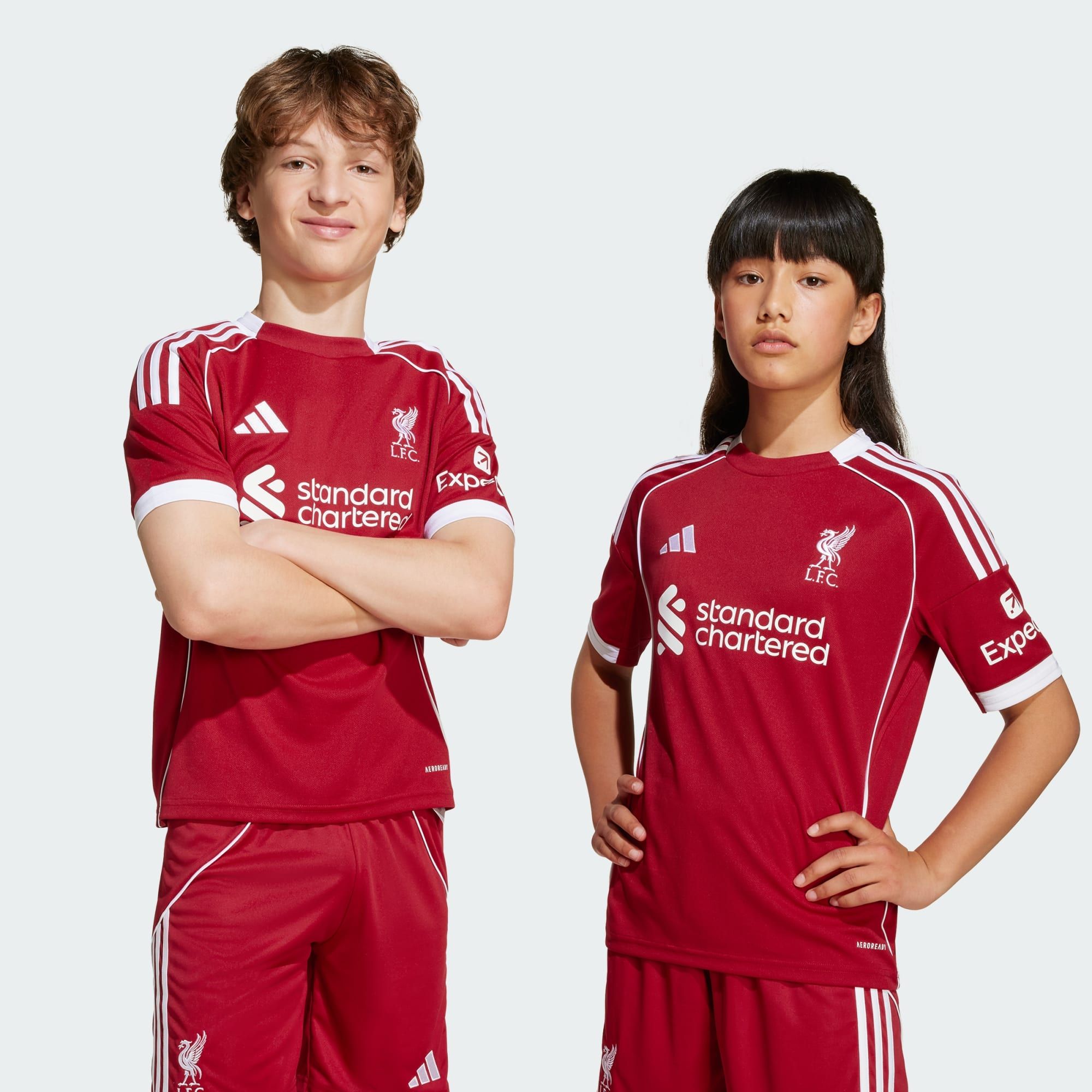  Áo Đấu Trẻ Em Sân Nhà Liverpool Fc 25/26 Cho 