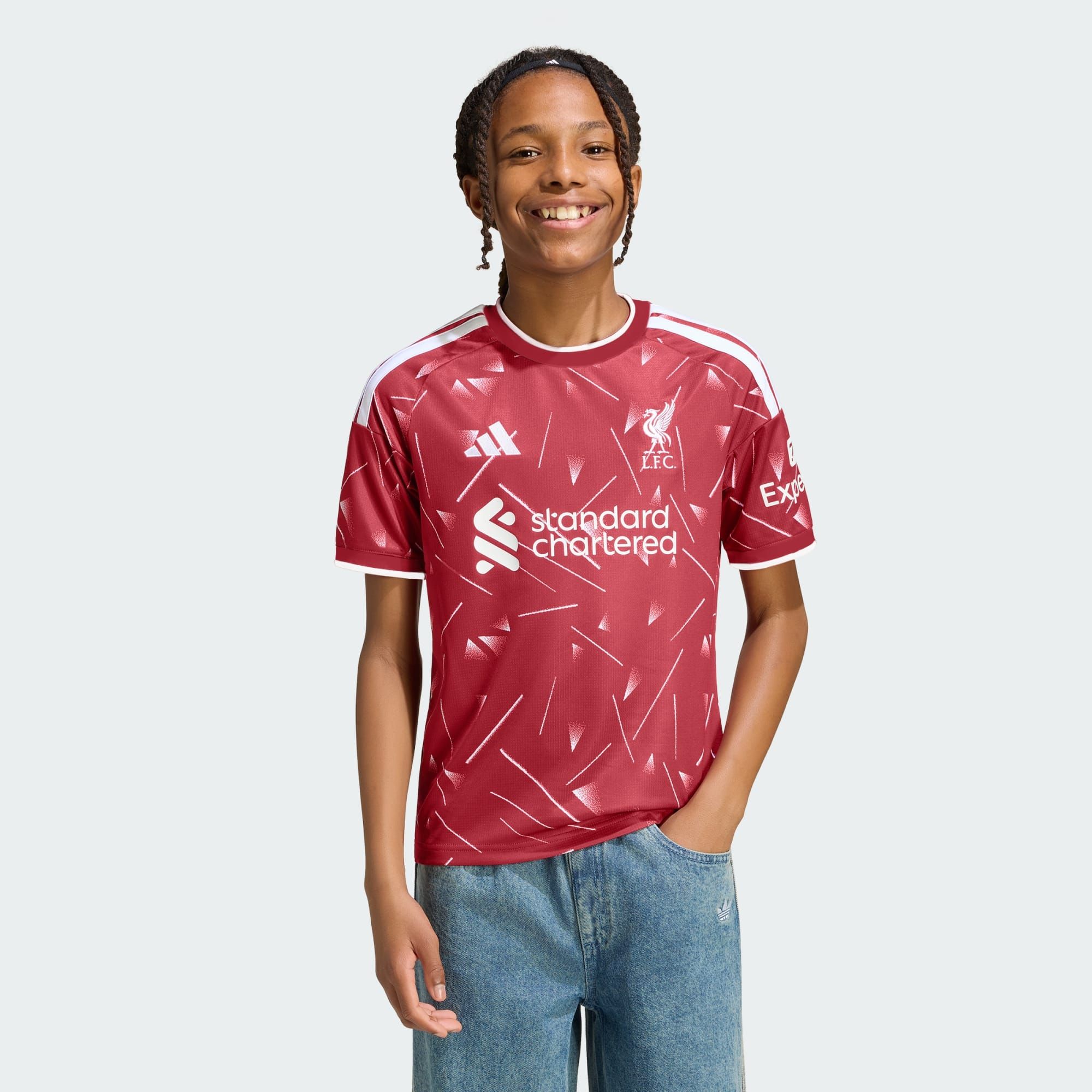  Áo Thun Trẻ Em Adidas Sân Nhà Liverpool FC 26/27 - KB8255 