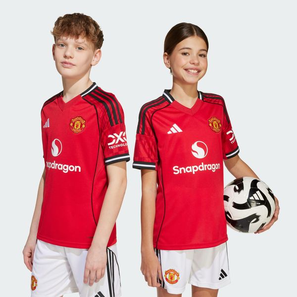  Áo Thun Trẻ Em Adidas Sân Nhà Manchester United 25/26 - JP3013 