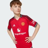  Áo Thun Trẻ Em Adidas Sân Nhà Manchester United 25/26 - JP3013 