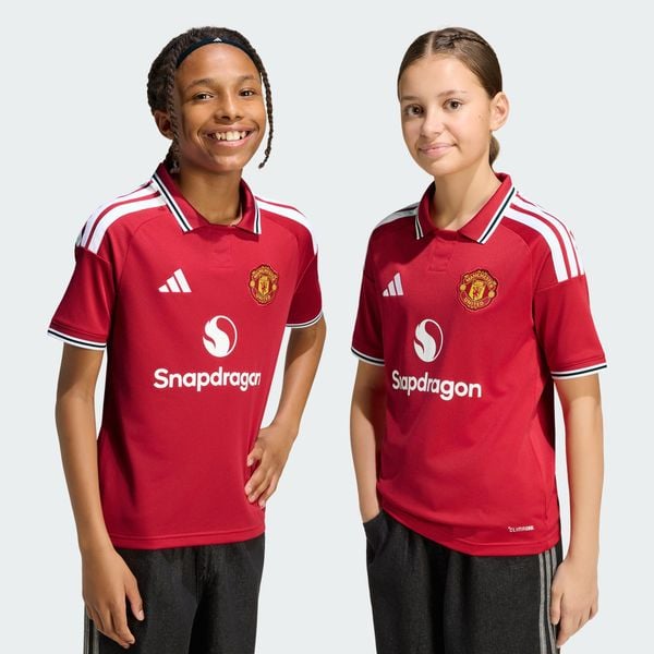  Áo Thun Trẻ Em Adidas Sân Nhà Manchester United 26/27 - KC4796 
