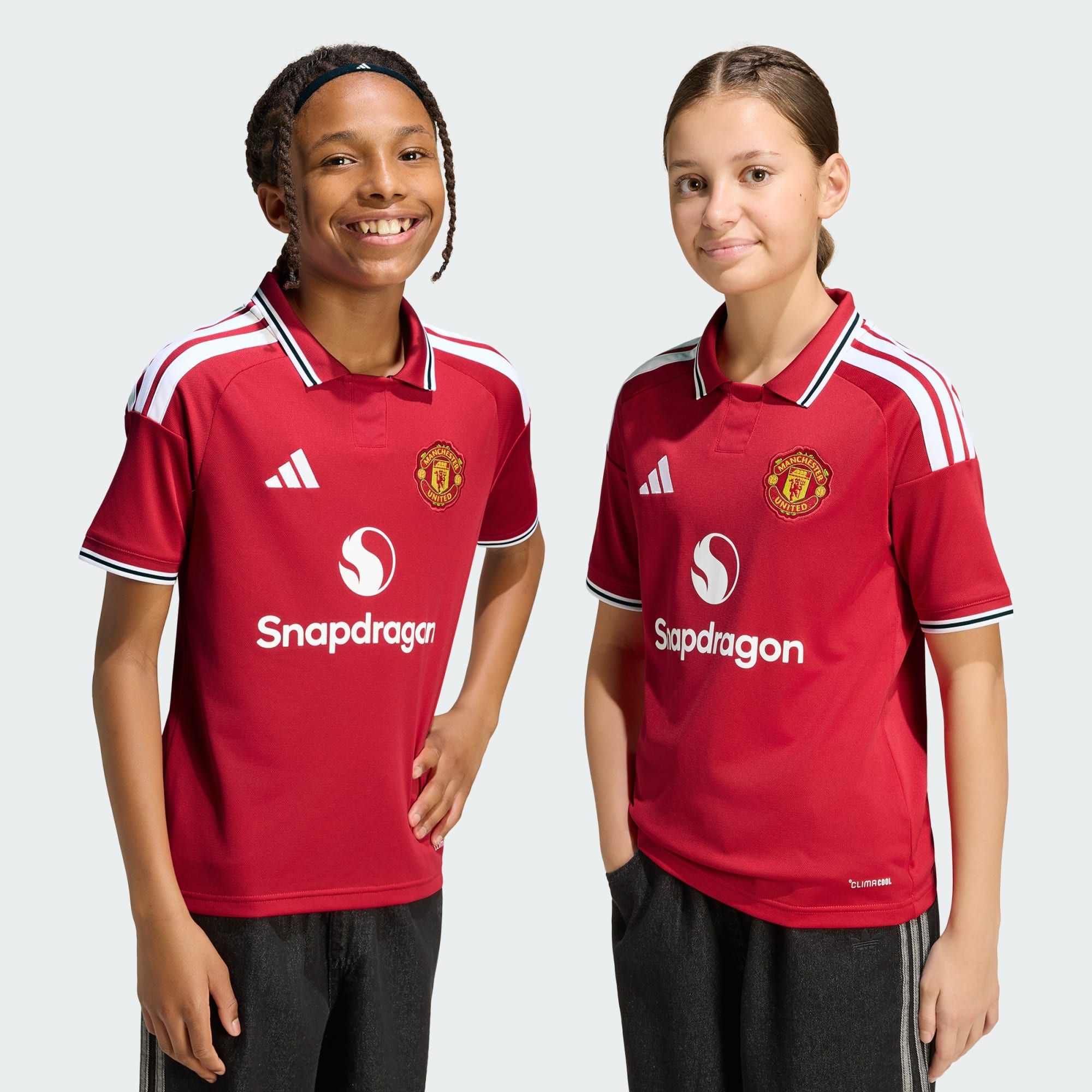 Áo Thun Trẻ Em Adidas Sân Nhà Manchester United 26/27 - KC4796 