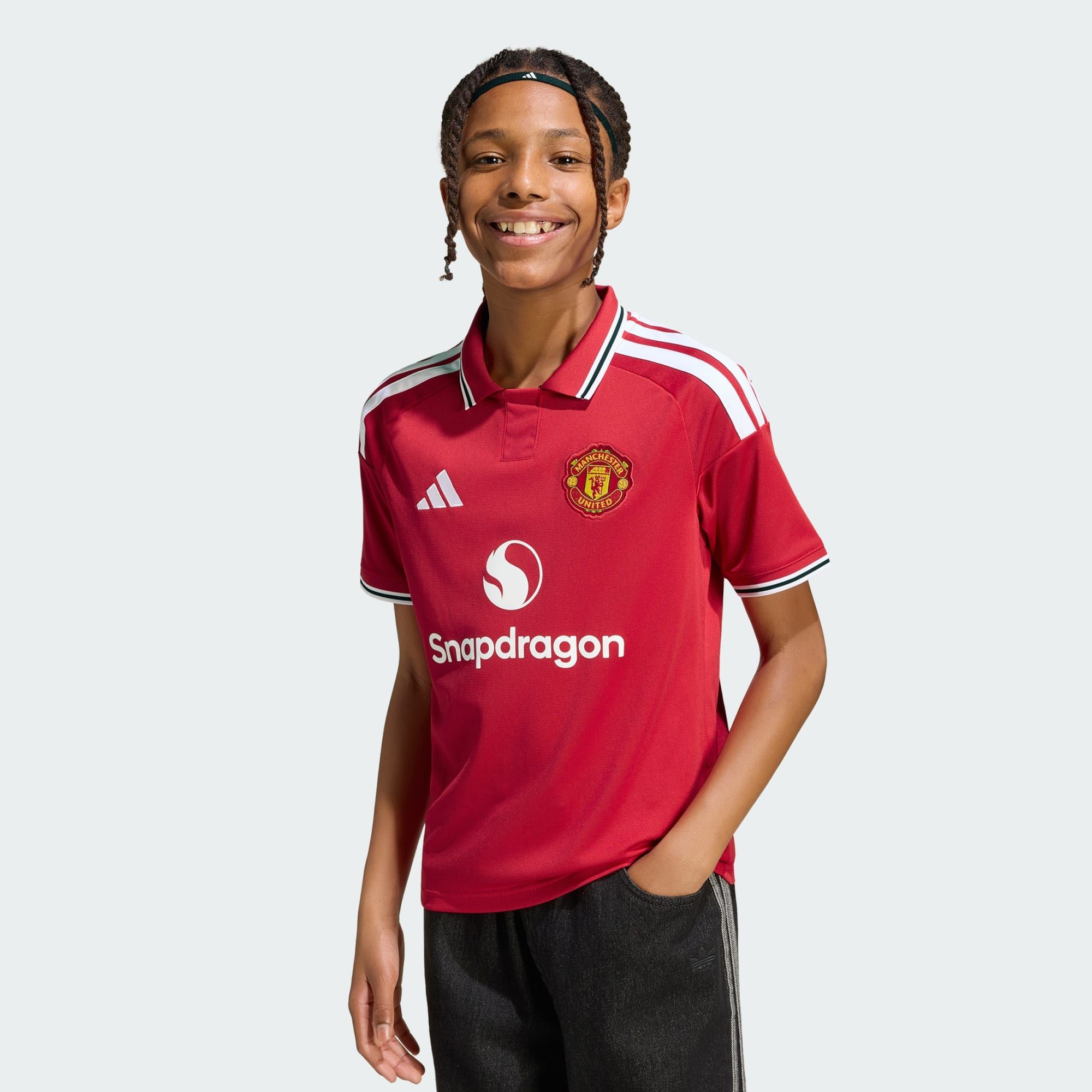  Áo Thun Trẻ Em Adidas Sân Nhà Manchester United 26/27 - KC4796 