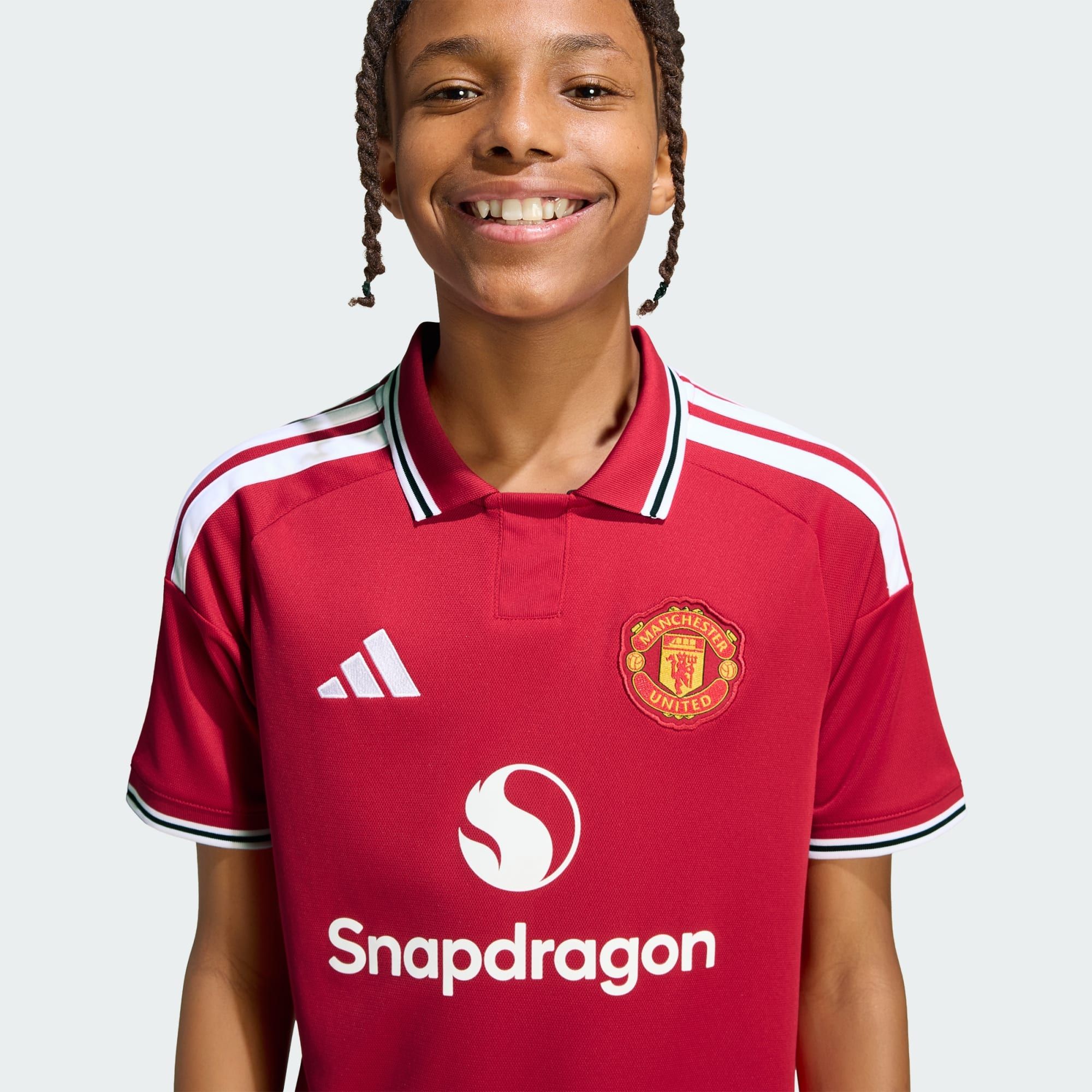  Áo Thun Trẻ Em Adidas Sân Nhà Manchester United 26/27 - KC4796 