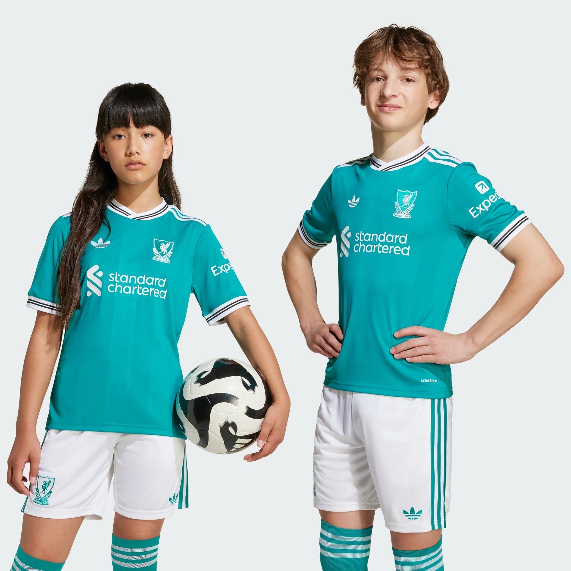  Áo Thun Trẻ Em Đấu Thứ Ba Liverpool FC 25/26 