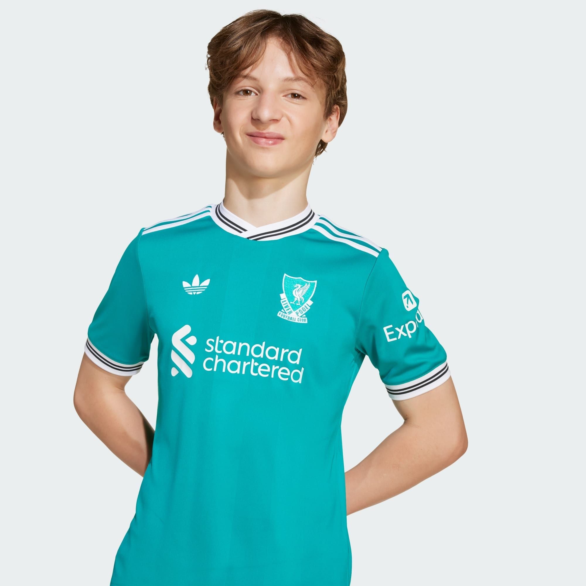  Áo Thun Trẻ Em Đấu Thứ Ba Liverpool FC 25/26 