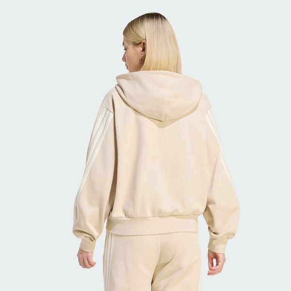  Áo Hoodie Nữ Adidas KIT KHÓA KÉO DỌC THÂN 3 GẠCH - KV9880 