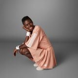  Áo thun nữ Jersey Oversize 3 Sọc Ngắn Tiro 