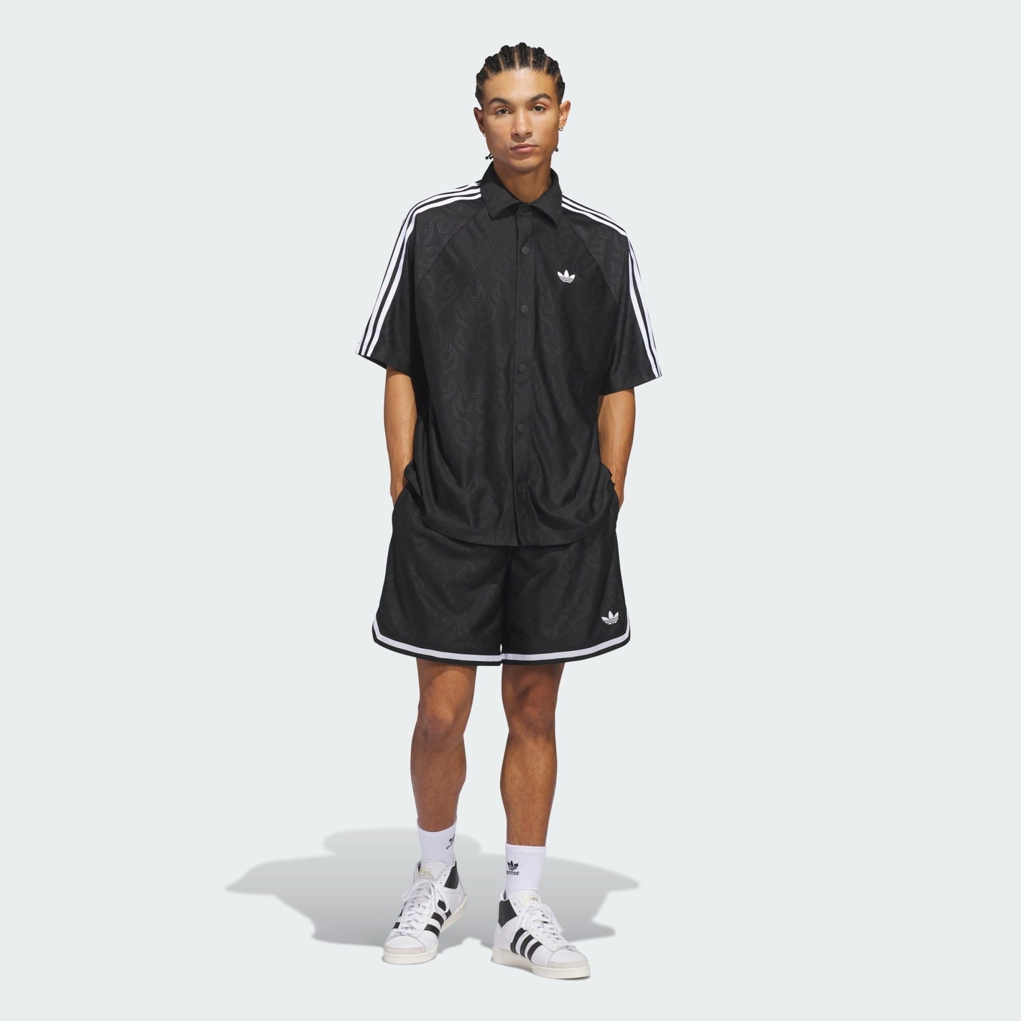  Áo Sơ Mi Nam và Nữ Originals Basketball Flame 
