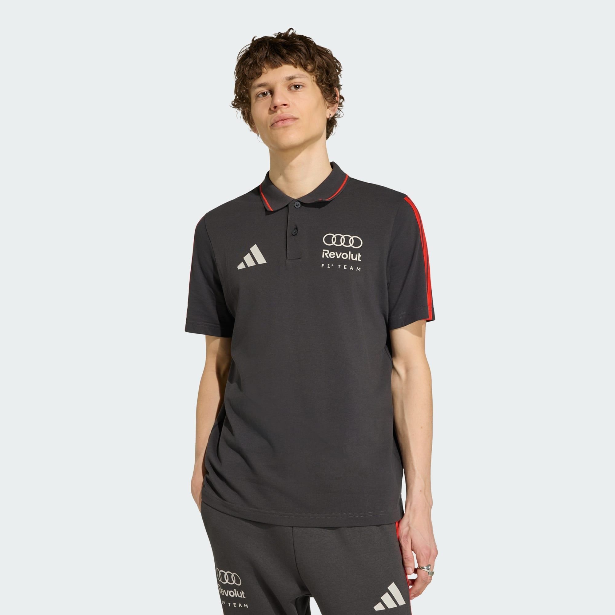  ÁO POLO NAM ADIDAS AUDI REVOLUT F1 TEAM DNA - KE6785 