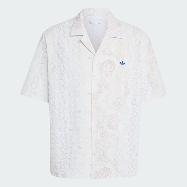  ÁO SƠ MI NAM ADIDAS RESORT VẢI SỌC NHĂN IN HOẠ TIẾT 