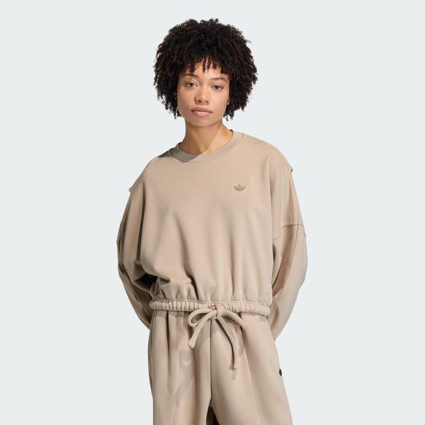  ÁO SWEATSHIRT NỮ CỔ TRÒN OVERSIZE 